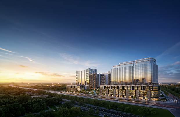 Phối cảnh investor lúc hoàng hôn